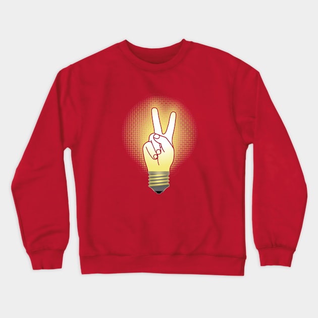 Bright victory Crewneck Sweatshirt by goldengallery